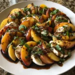 Peach Caprese Salad
