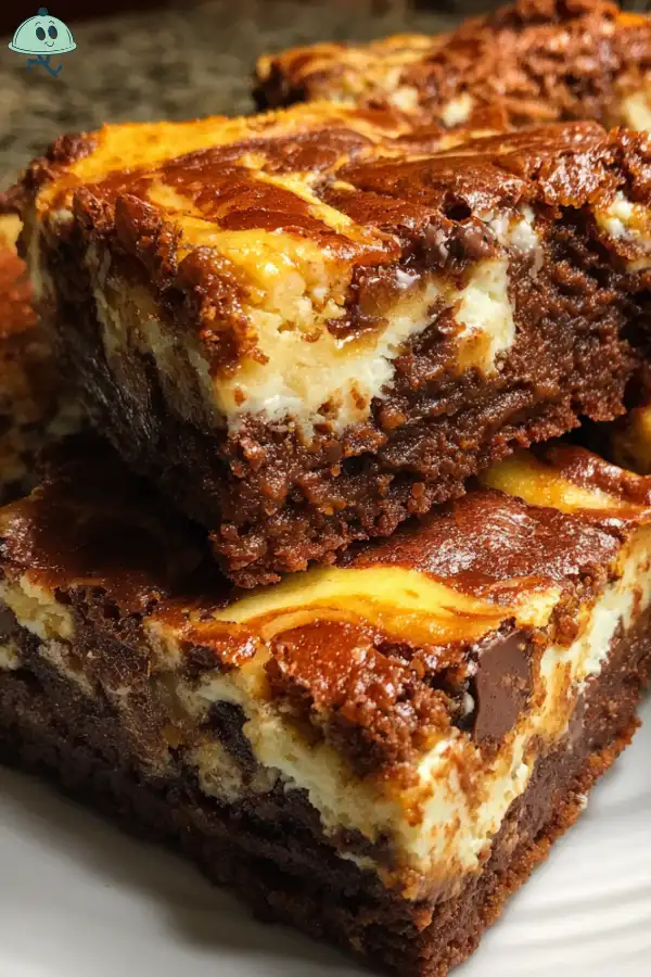 Pumpkin Cheesecake Brownies