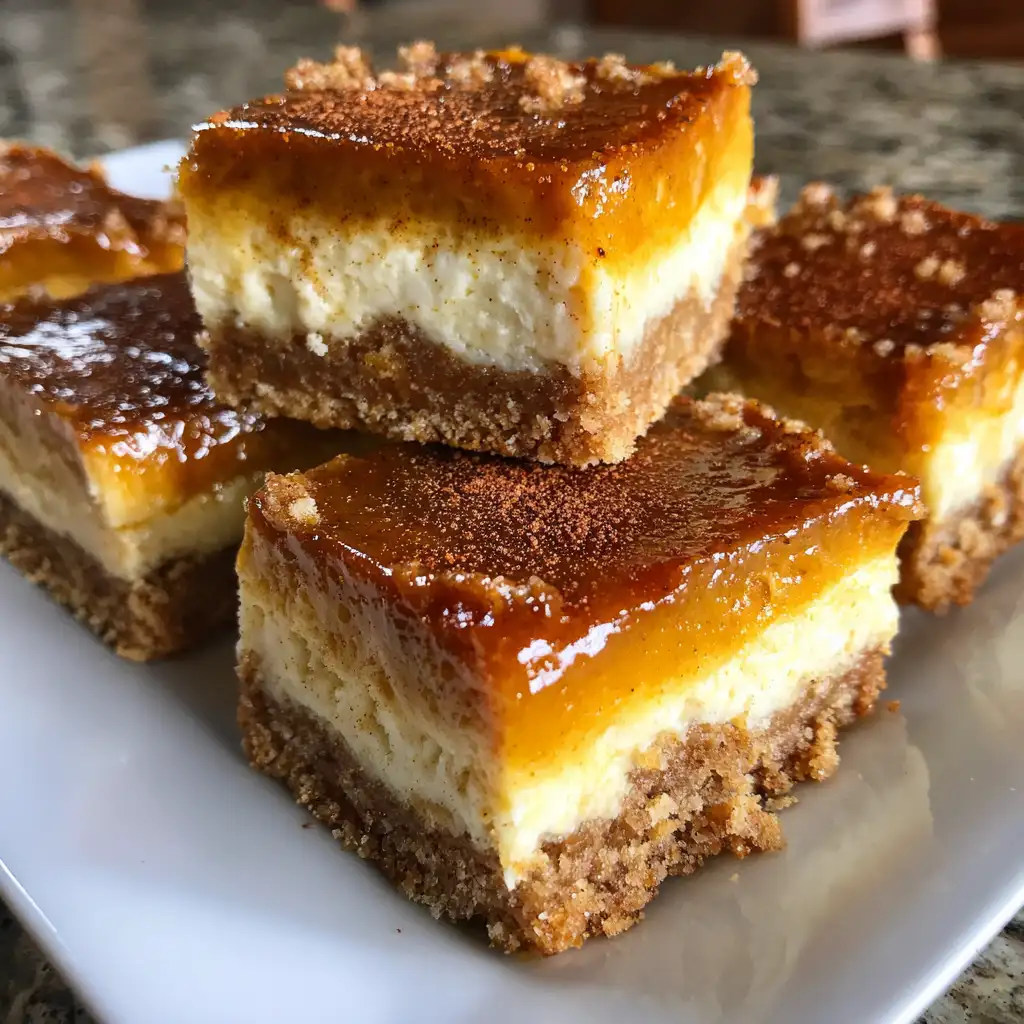 Pumpkin Pie Cheesecake Bars Recipe