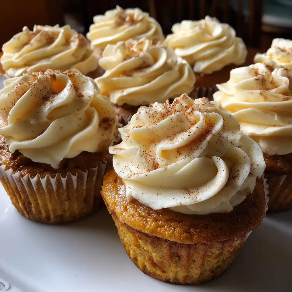 Pumpkin Pie Cupcakes Recipe