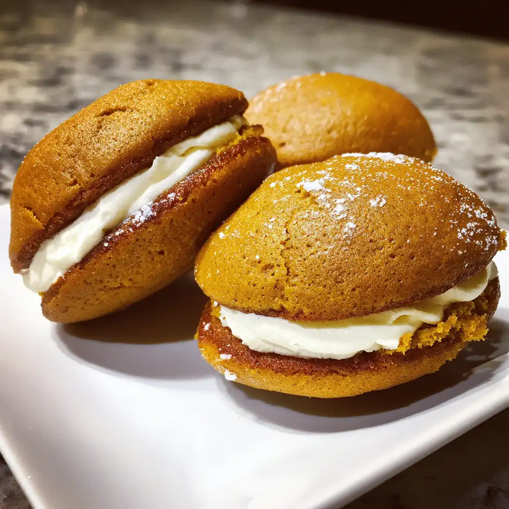Pumpkin Spice Whoopie Pies Recipe