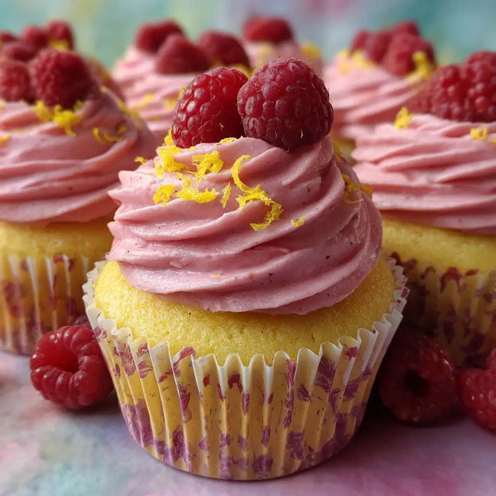 Raspberry Lemonade Cupcakes Recipe