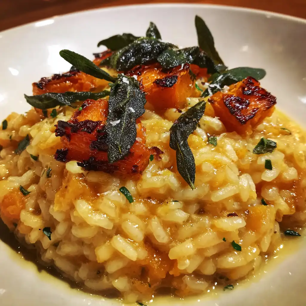Roasted Pumpkin Risotto Recipe
