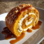 Salted Caramel Pumpkin Roll Recipe