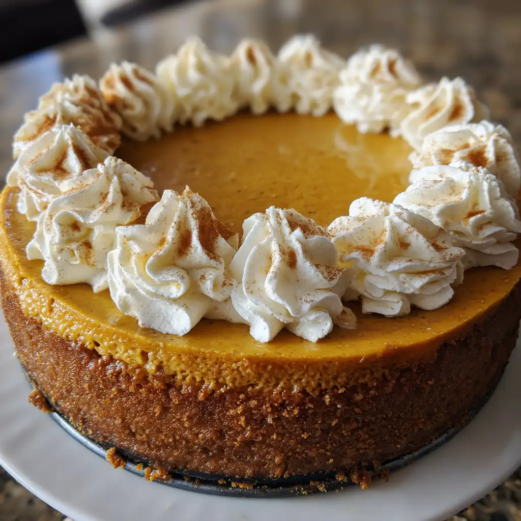 Spiced Pumpkin Cheesecake Recipe