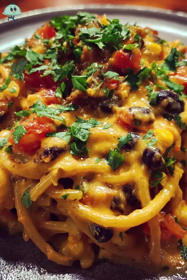 Spicy queso protein pasta