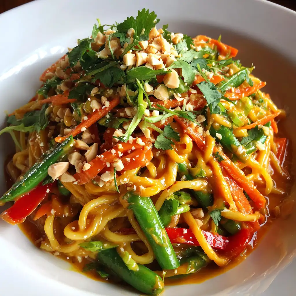 Thai Peanut Noodle Bowl Recipe Discover Its Unique Flavor!