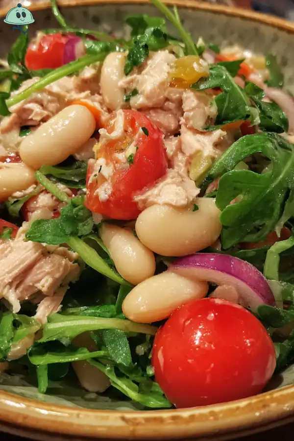 Tuna & White Bean Salad is a must-try for health!