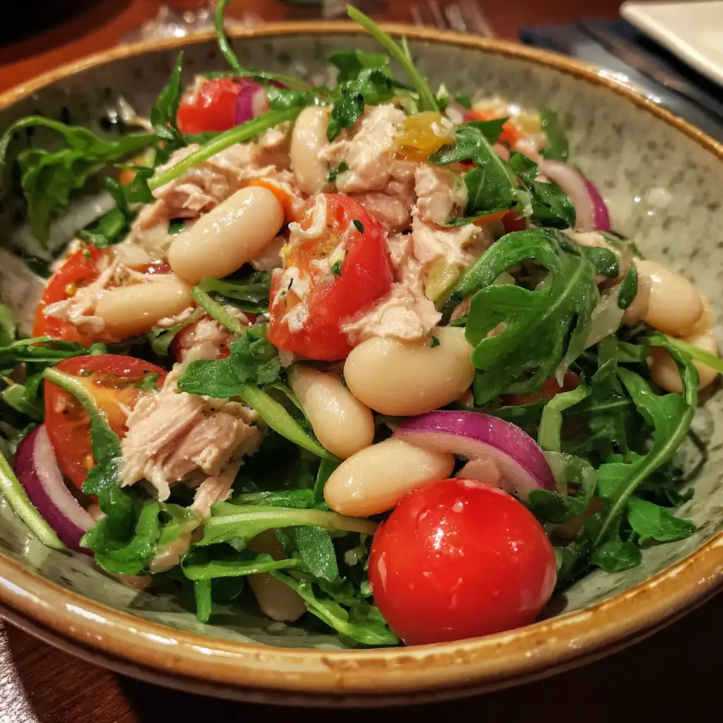 Tuna & White Bean Salad is a must-try for health!