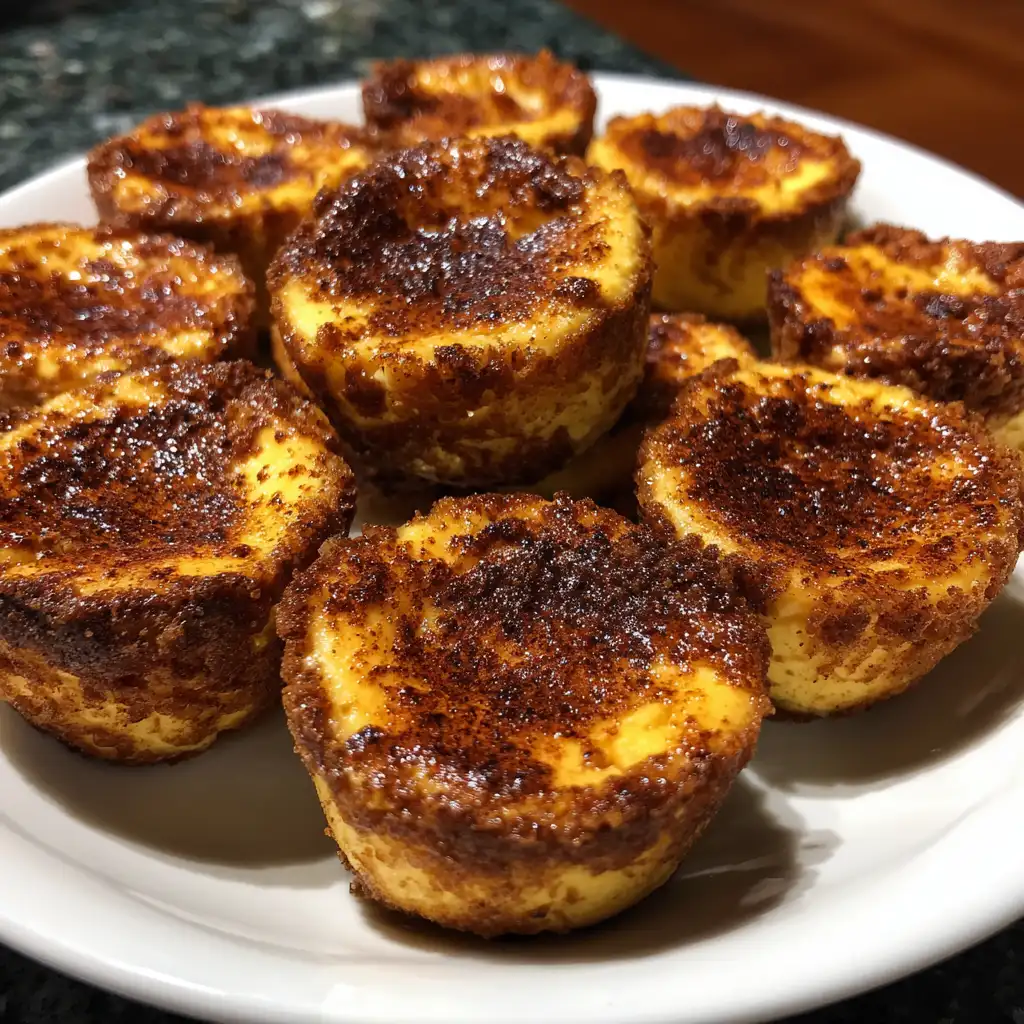 Air Fryer Pumpkin Cheesecake Bites