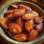 Air Fryer Pumpkin Seeds with Cinnamon Sugar