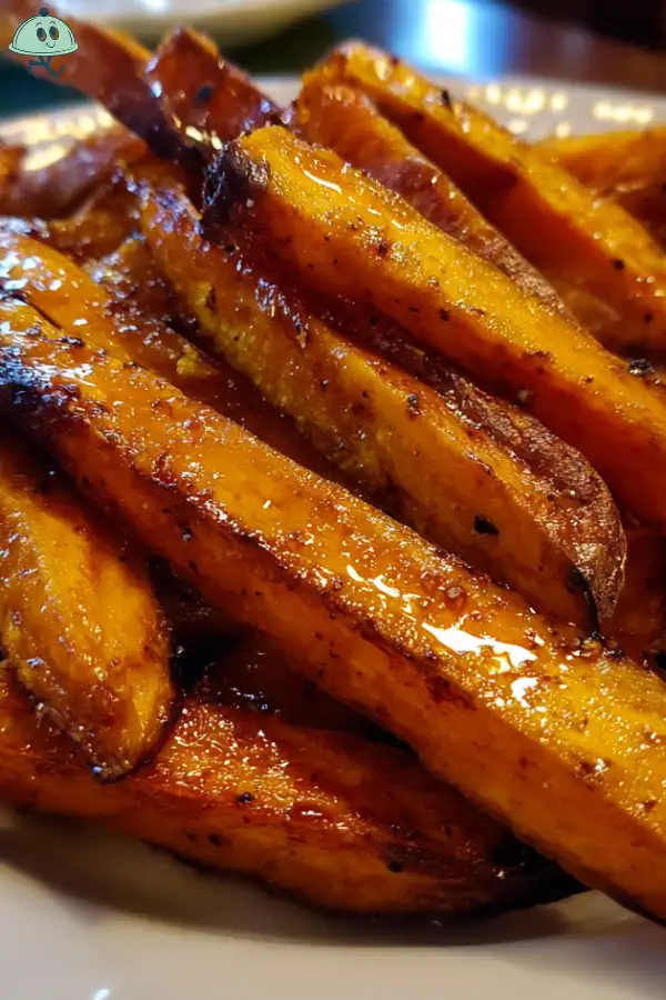 Air Fryer Sweet Potato Fries with Maple Glaze Recipe
