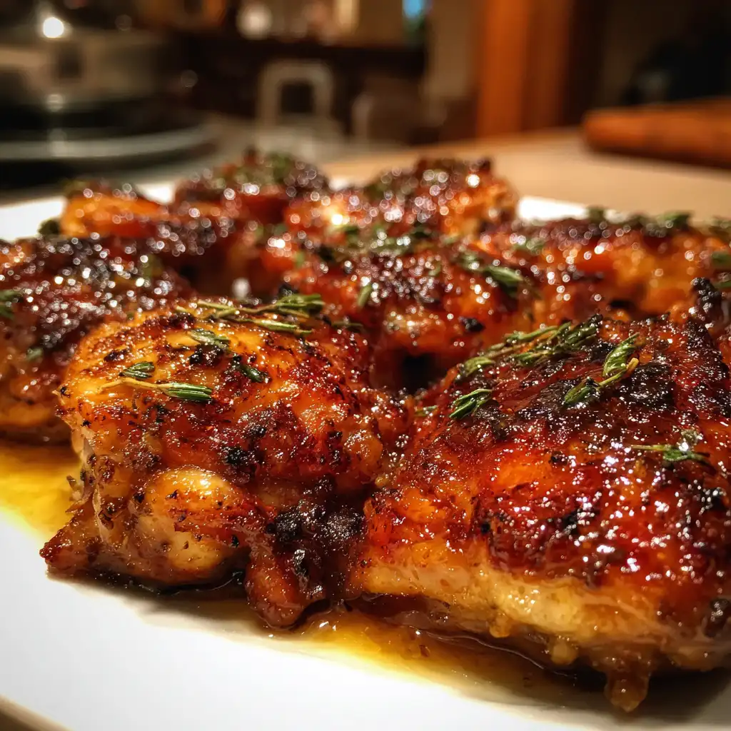 Apple Cider Glazed Chicken Recipe