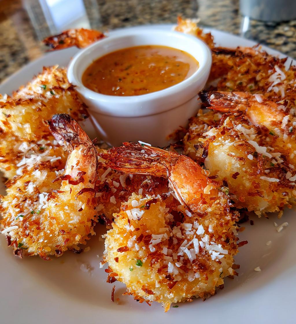 Baked Coconut Shrimp with Sweet Chili Mayo - detail 1