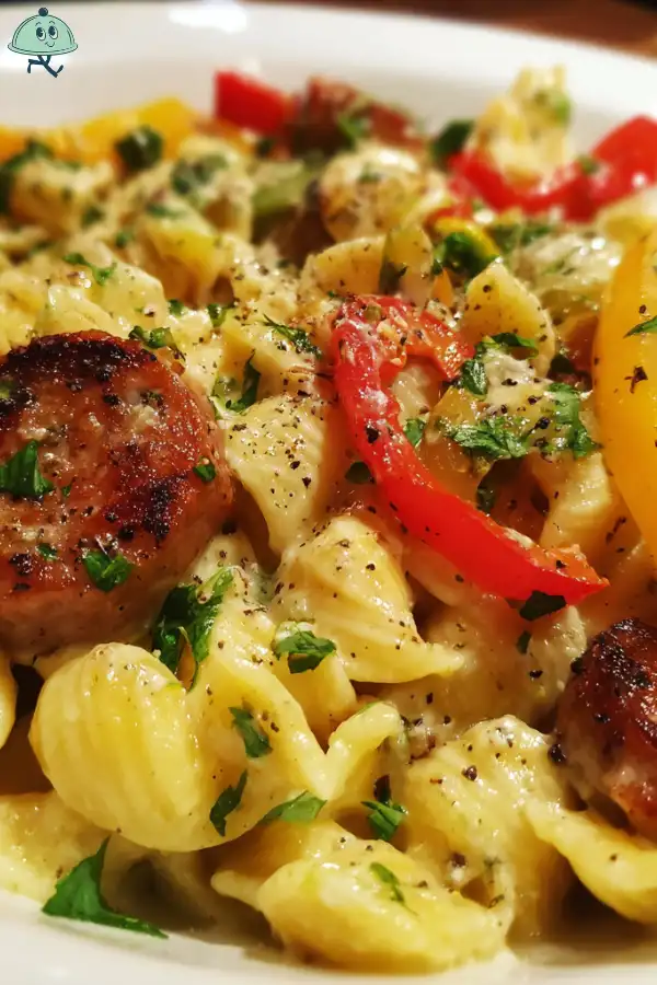 Cajun Sausage Garlic Butter Pasta