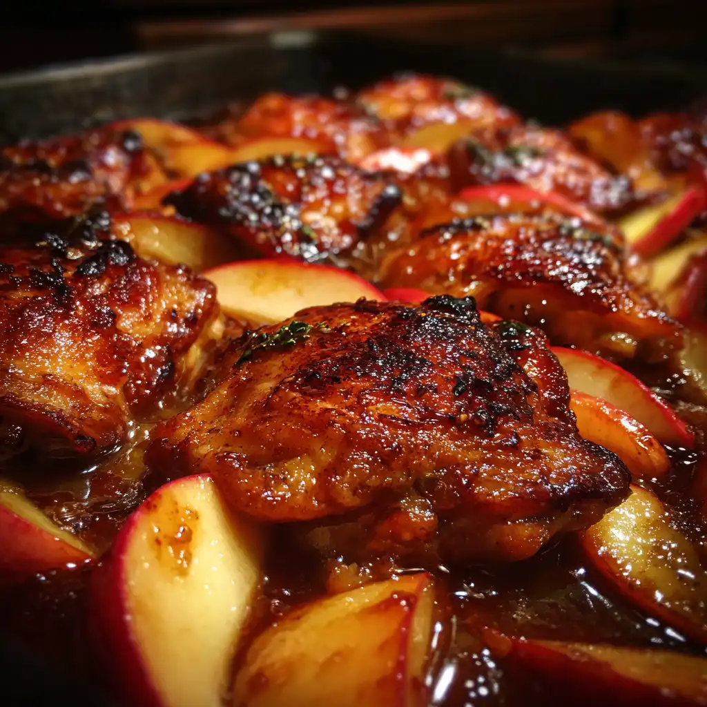 Caramel Apple Chicken Recipe