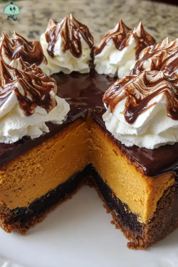 Chocolate Pumpkin Cheesecake Recipe