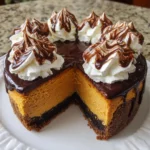 Chocolate Pumpkin Cheesecake Recipe
