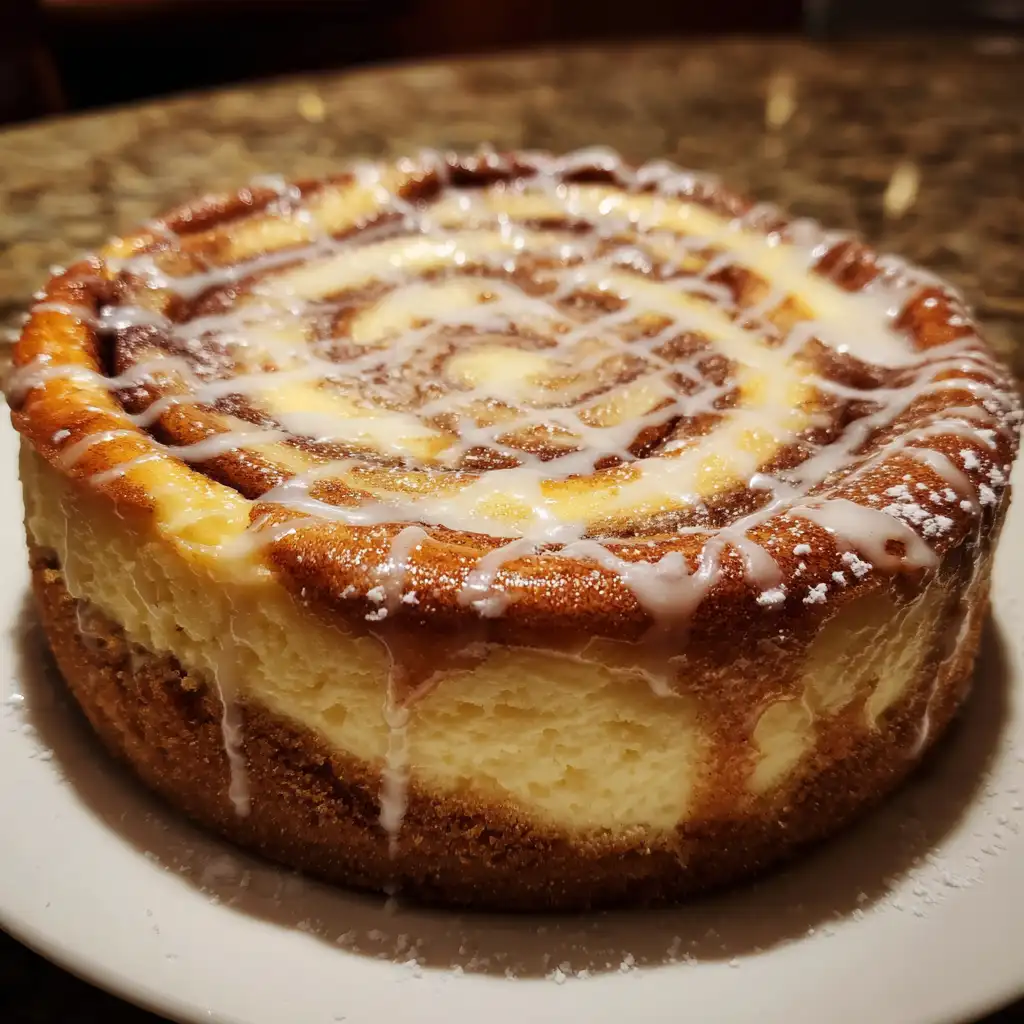 Cinnamon Roll Cheesecake Recipe