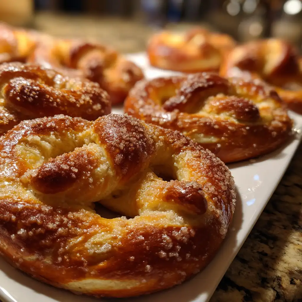 Cinnamon Sugar Pretzels Recipe