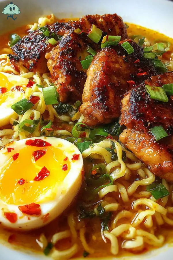 Fiery Chicken Ramen Recipe