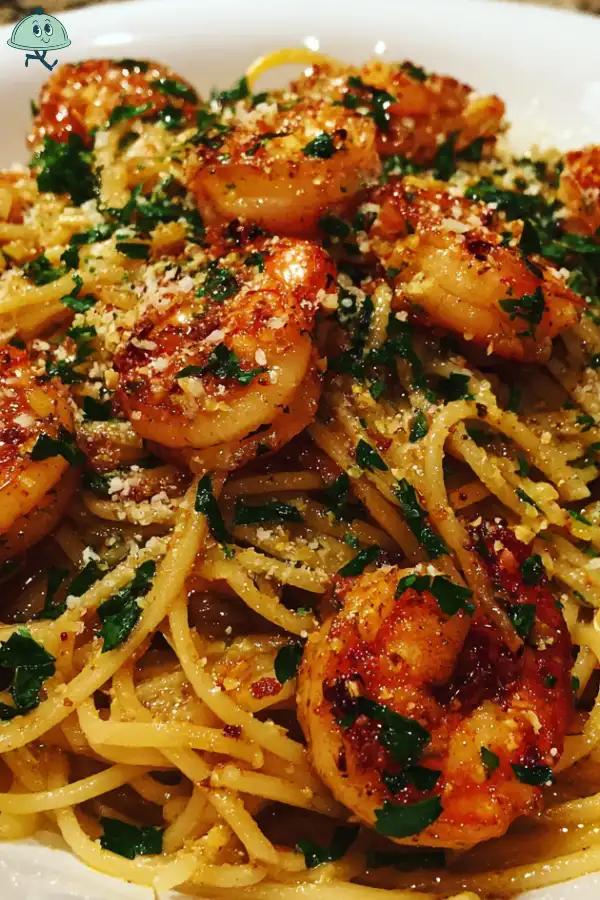Garlic shrimp pasta recipe