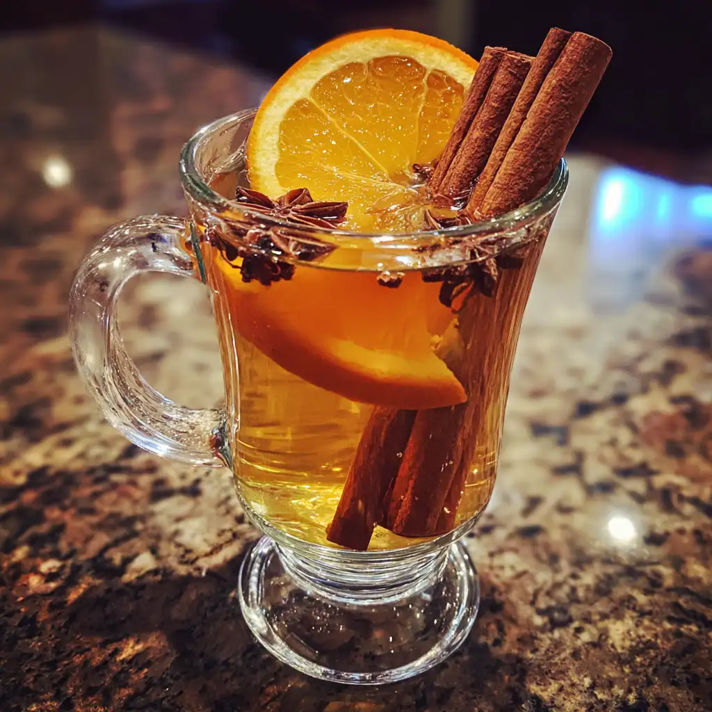Hot Apple Cider with Cinnamon Recipe
