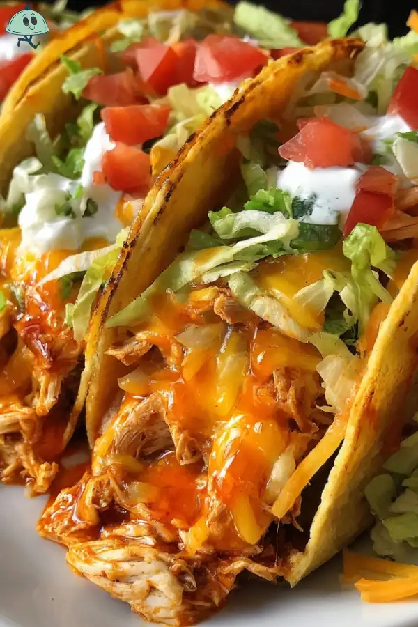 Instant pot buffalo chicken tacos recipe