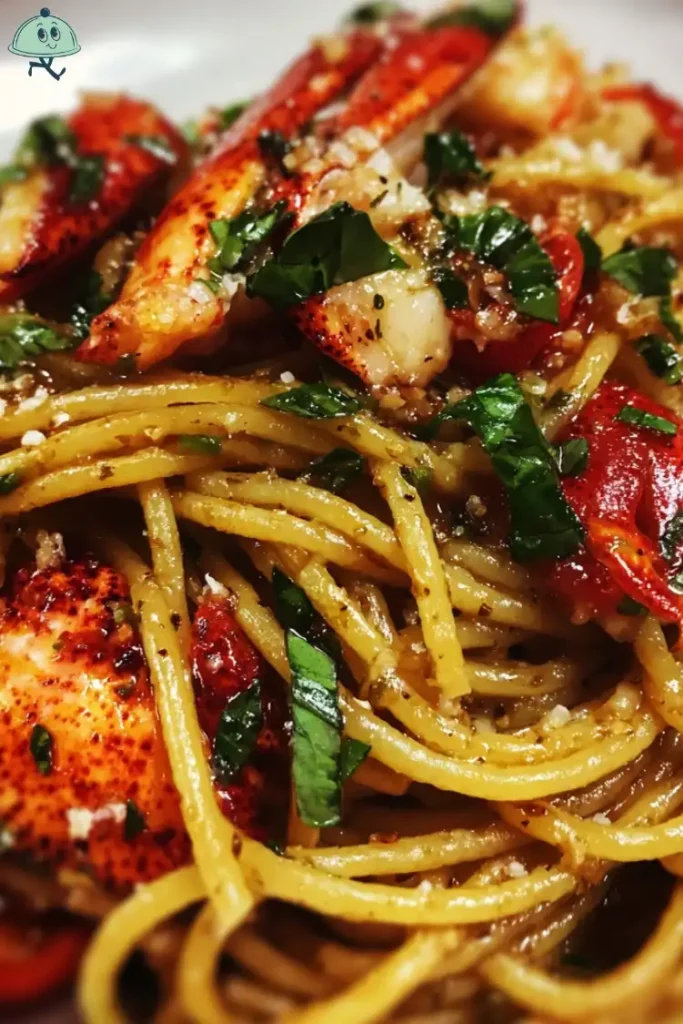 Lobster spaghetti recipe