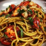 Lobster spaghetti recipe