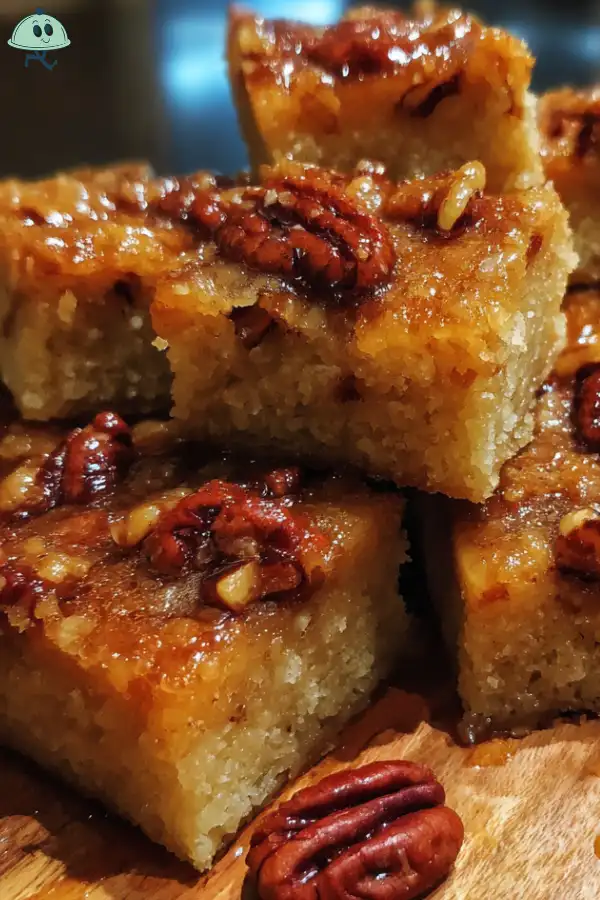 Maple Pecan Blondie Bites Recipe
