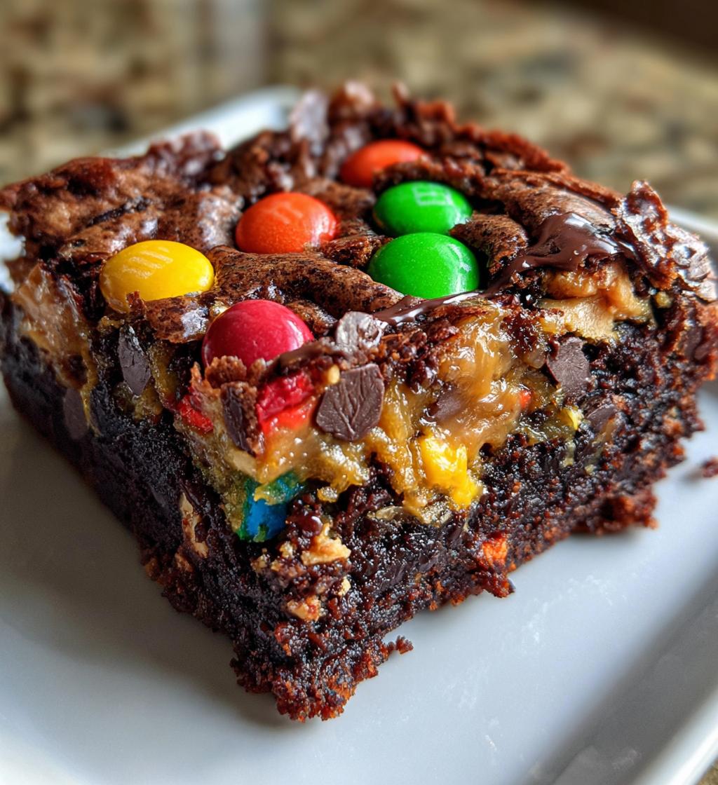 Monster Cookie Fudgy Brownies - detail 1