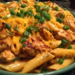 One-Pot Buffalo Ranch Chicken Pasta