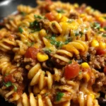 One-pot beef taco pasta recipe
