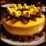Peeps Sunflower Layer Cake