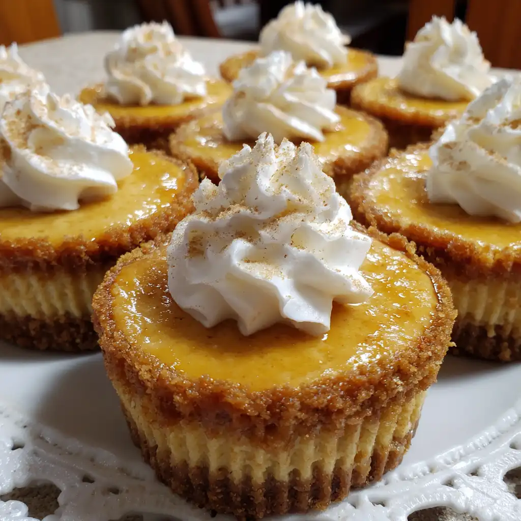 Pumpkin Cheesecake Cupcakes