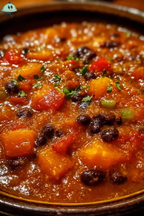 Pumpkin Chili with Black Beans Recipe