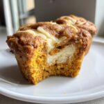 Pumpkin Cream Cheese Swirl Muffins