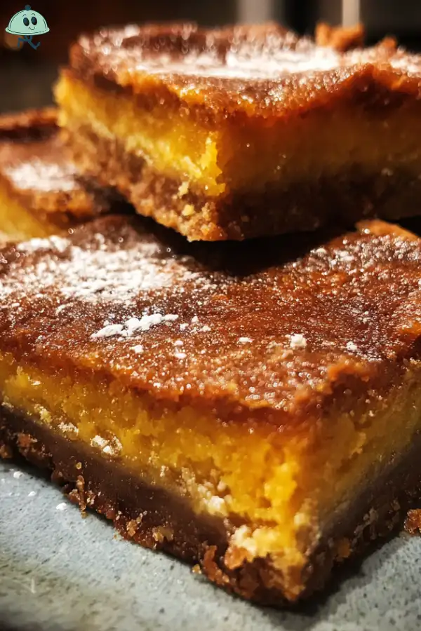 Pumpkin Gooey Butter Bars Recipe