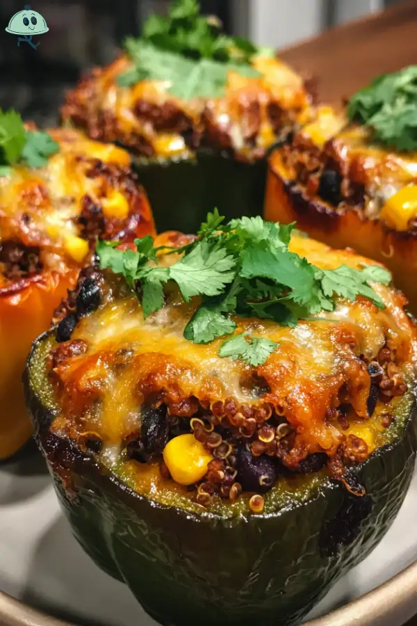 Pumpkin Stuffed Bell Peppers Recipe