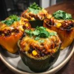 Pumpkin Stuffed Bell Peppers Recipe