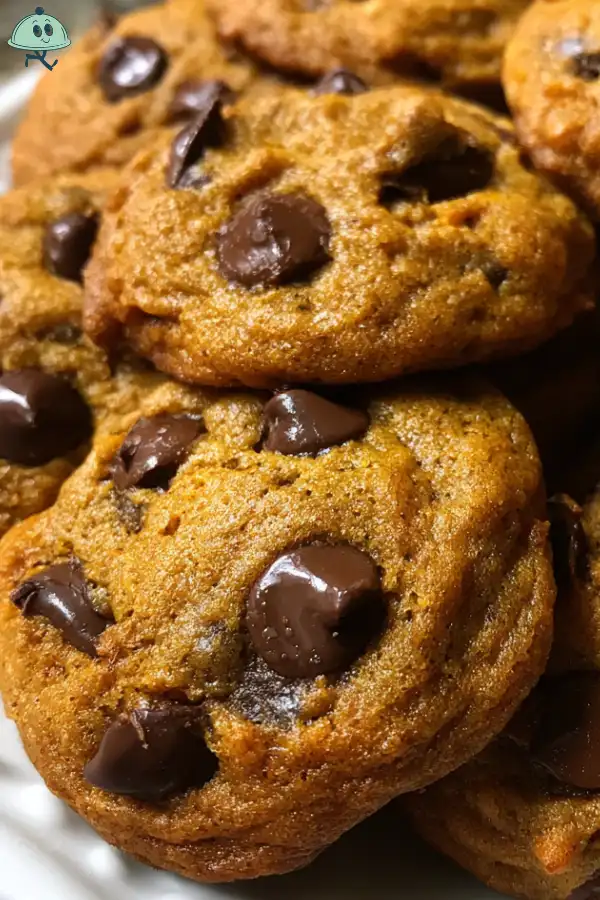 Pumpkin chocolate chip cookies recipe