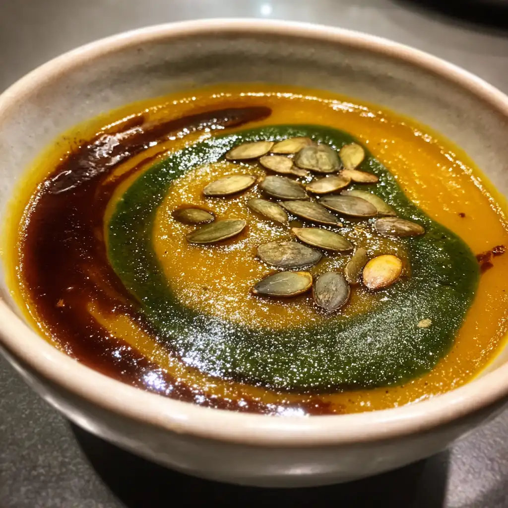 Roasted Pumpkin Soup with Sage Recipe