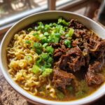 Slow Cooker Beef Ramen