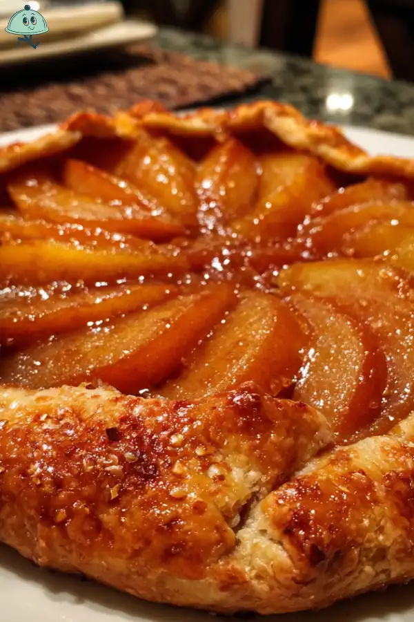 Spiced Pear Galette Recipe