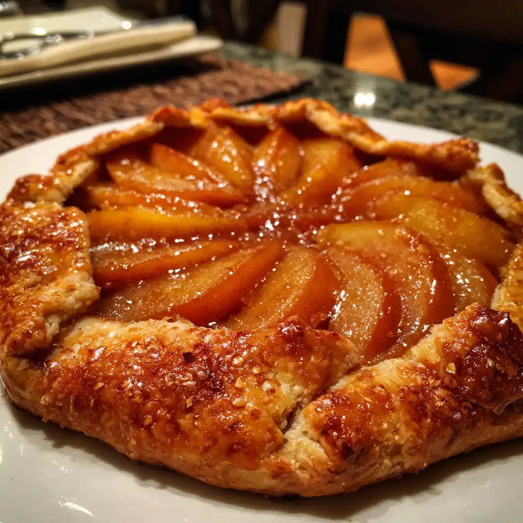 Spiced Pear Galette Recipe