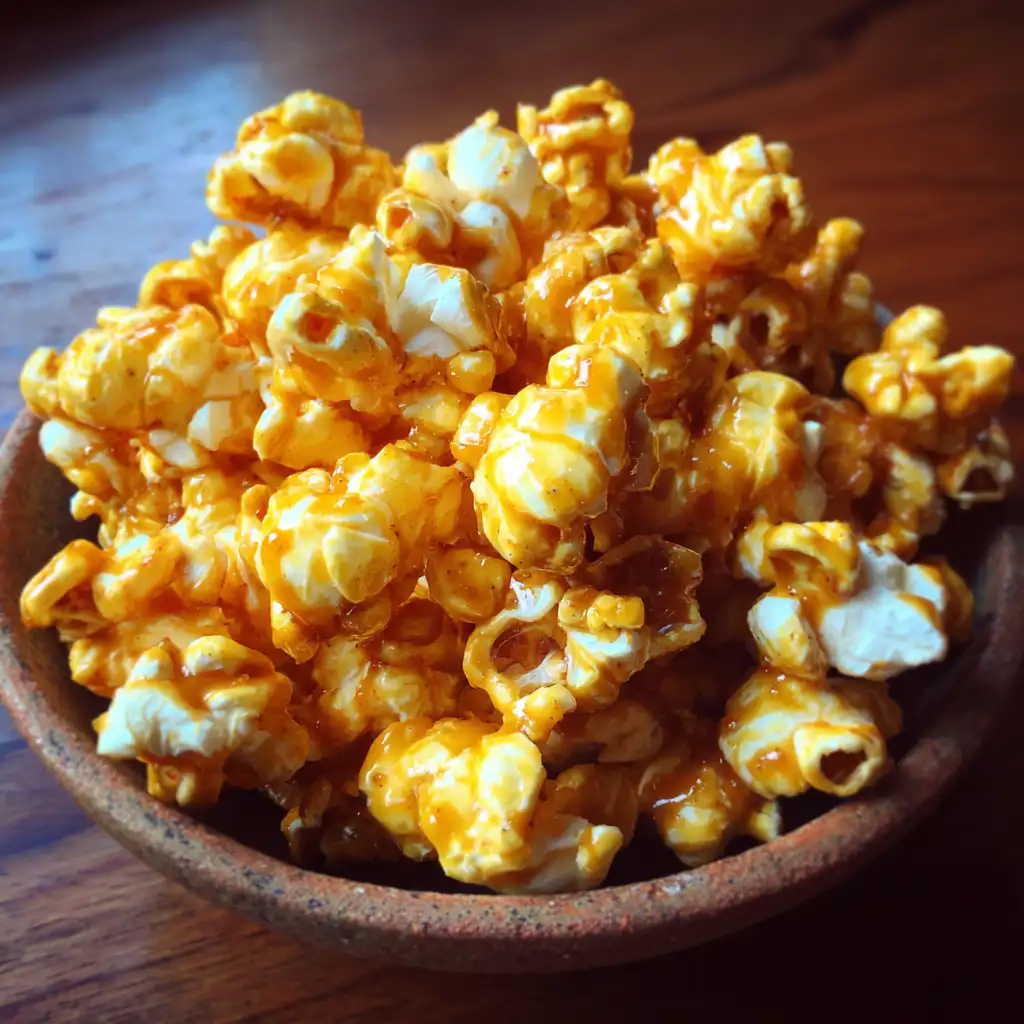 Spiced Popcorn with Pumpkin Spice