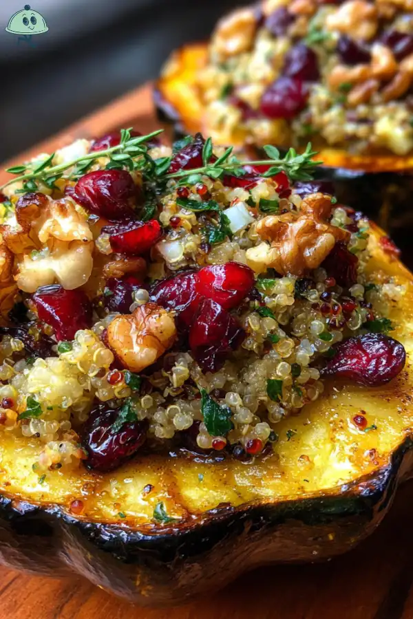 Stuffed acorn squash recipe