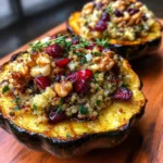 Stuffed acorn squash recipe