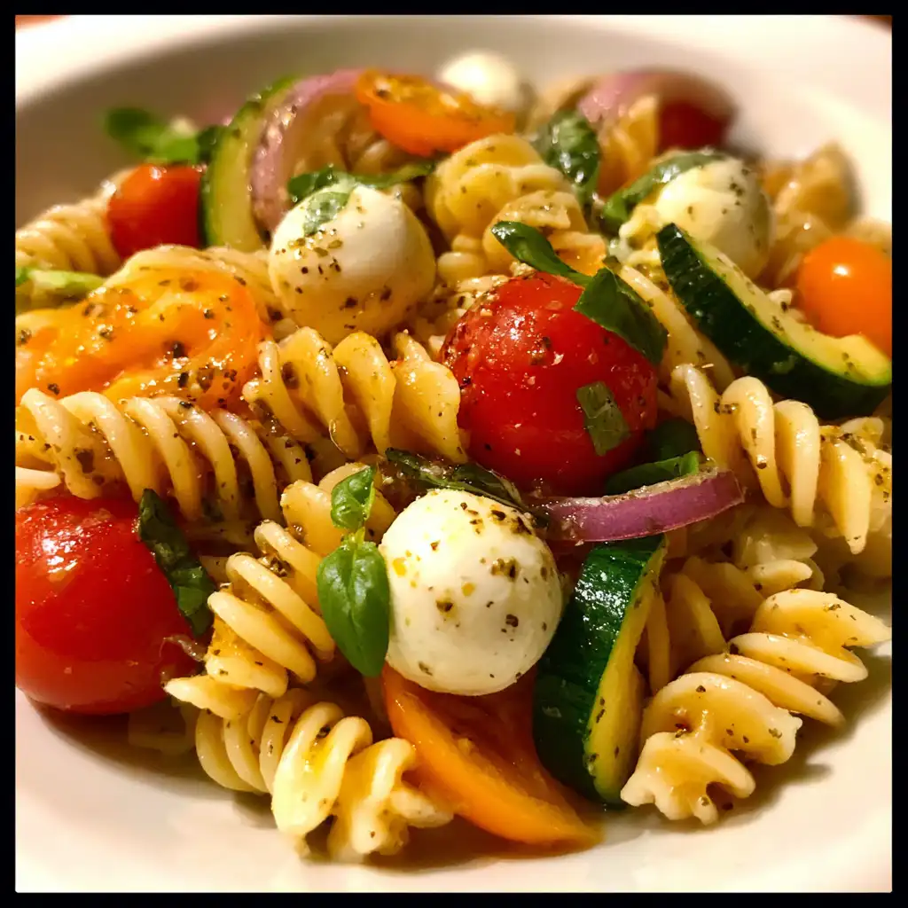 Summer pasta salad recipe